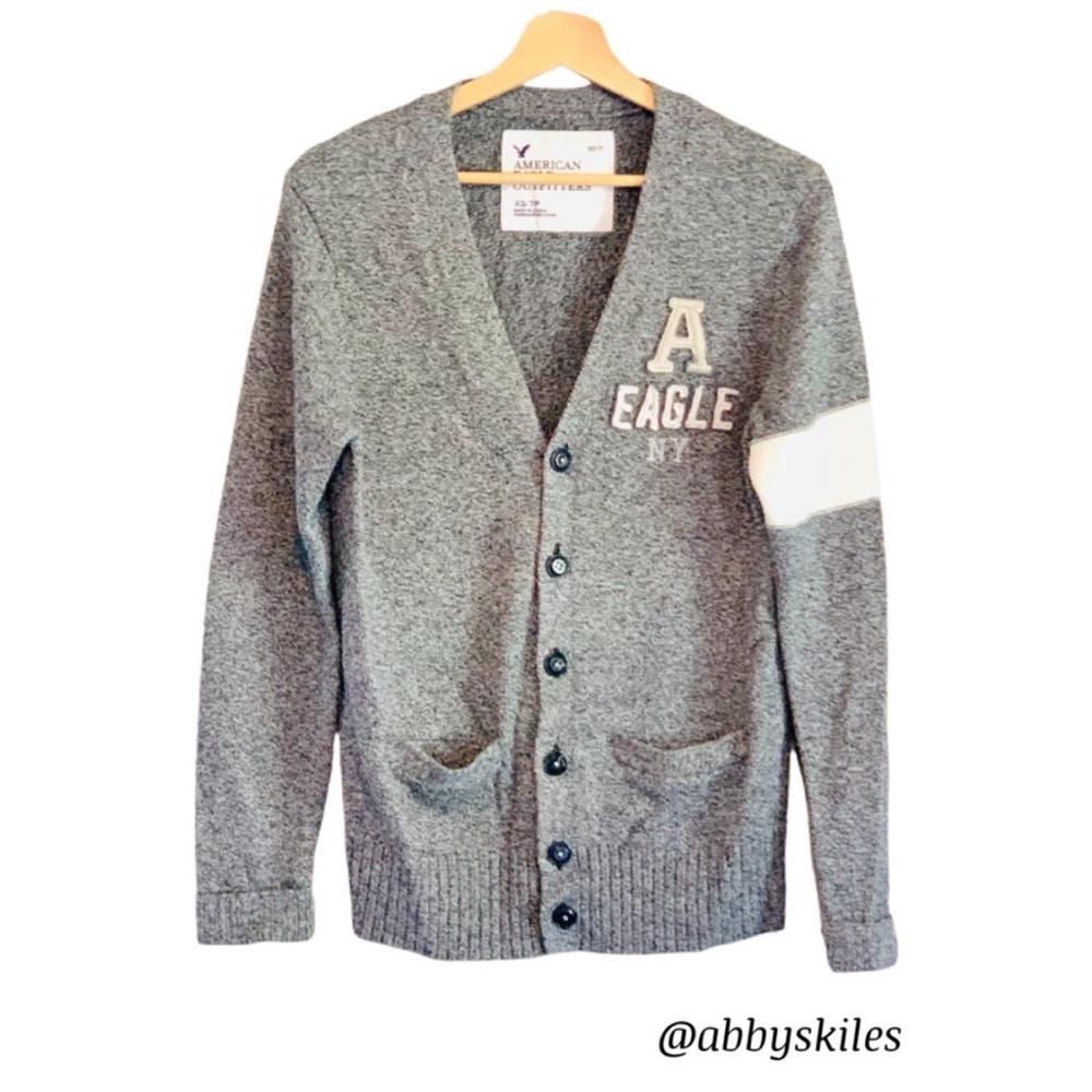 American Eagle Outfitters NY Varsity
Cardigan Sweater Size XS